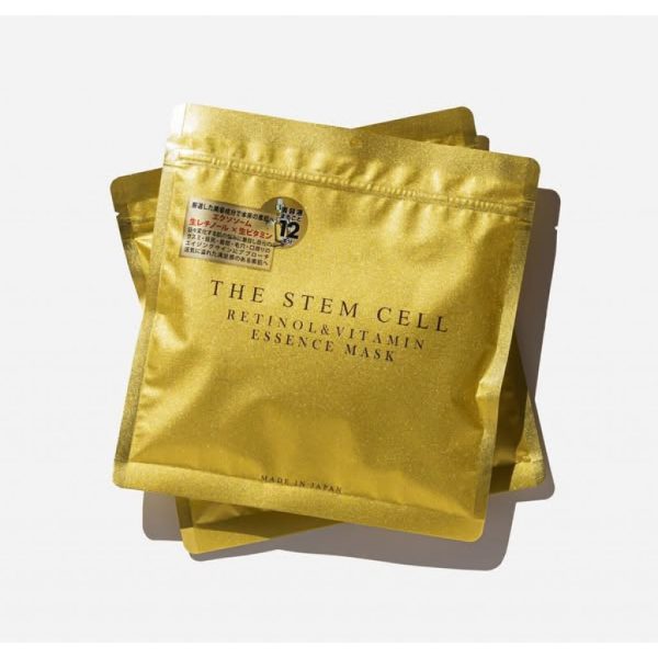 【日本代購】日本THE STEM CELL幹細胞視黃醇維他命精華面膜30枚入