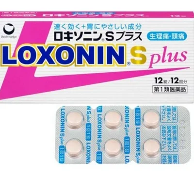 【日本直送】日本第一三共 LOXONIN 強效退燒 生理止痛藥 S PLUS 12顆