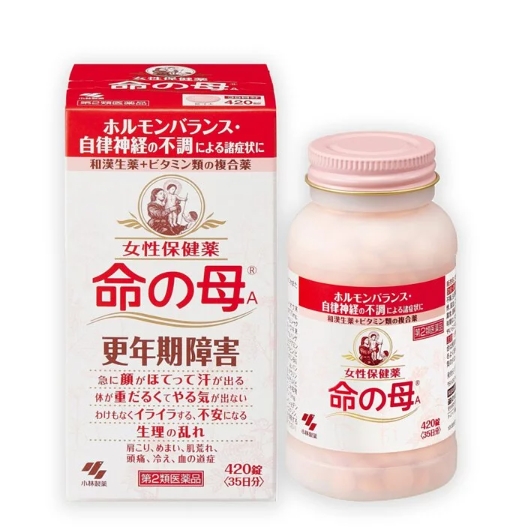 【日本代購】日本命の母 命之母更年期調節420錠