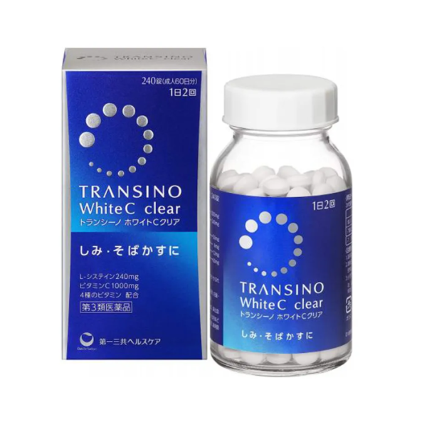 【日本代購】第一三共 TRANSINO White C 美白錠 240錠