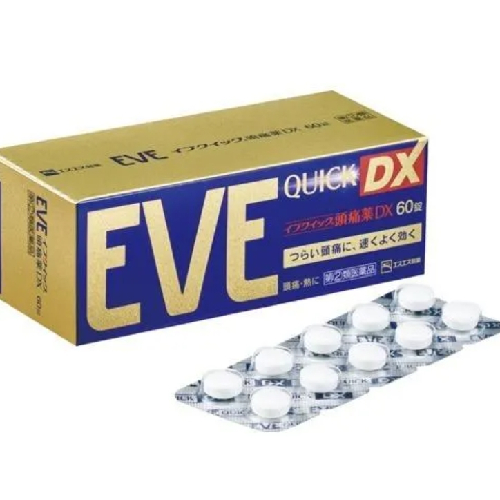 【日本代購】白兔牌 EVE QUICK DX 頭痛藥 60粒